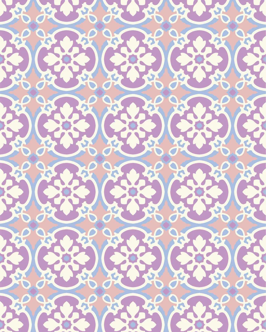 Nostalgic Lilac swimwear print on Carvico Brisbane Recycled fabric