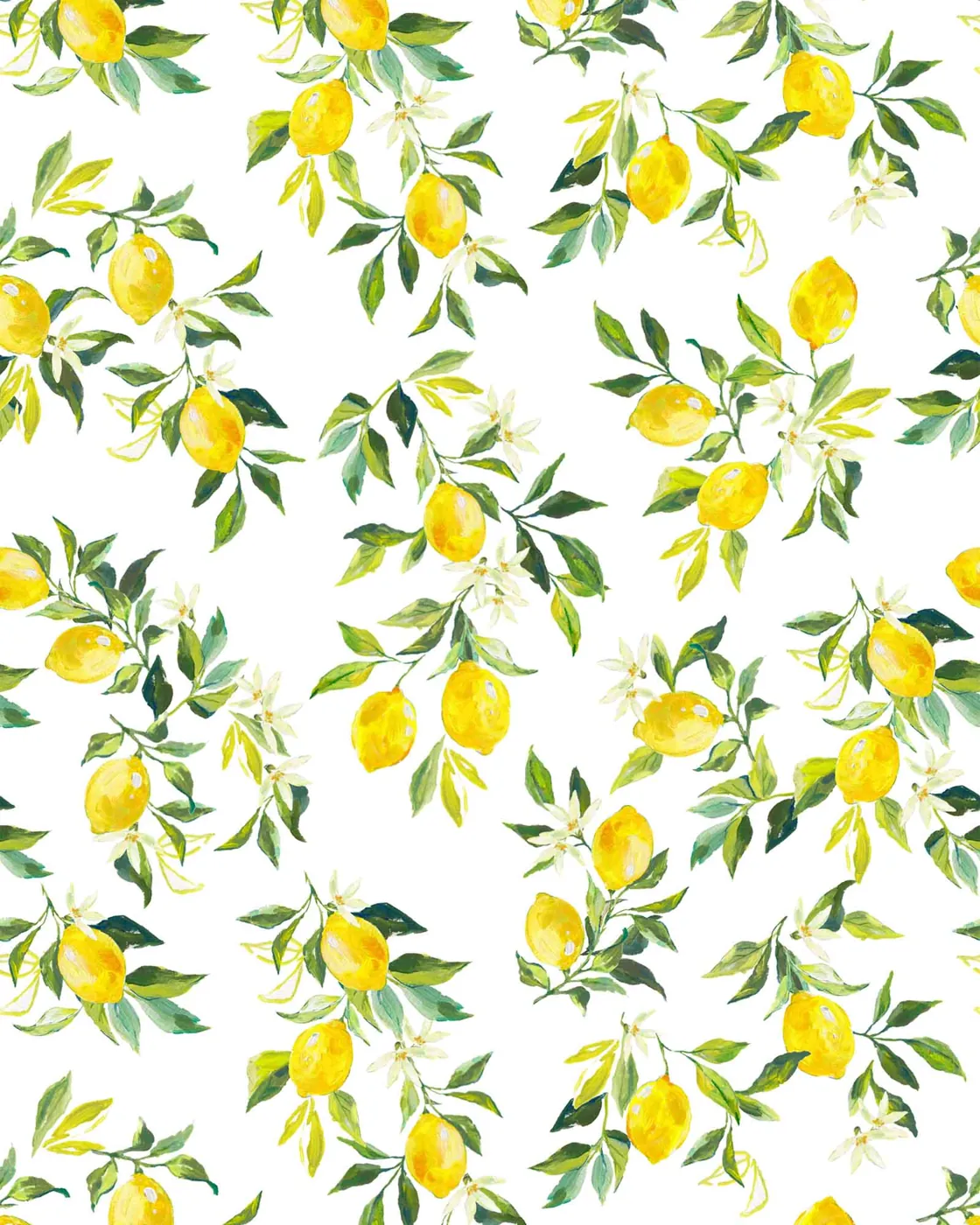 Lemon Print swimwear print on Carvico Brisbane Recycled fabric