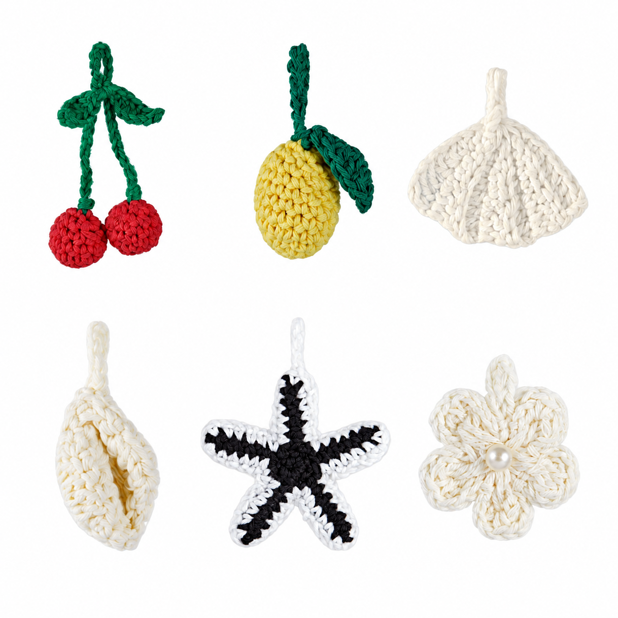 Range of crochet trim options