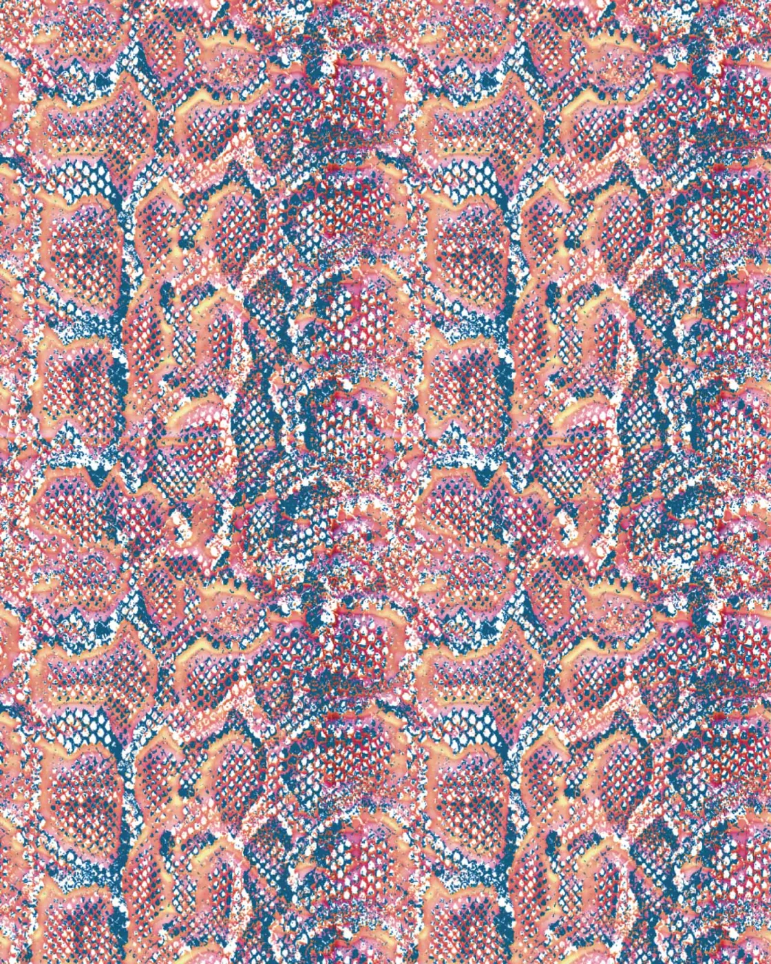Queen Cobra swimwear print on Carvico Brisbane Recycled fabric