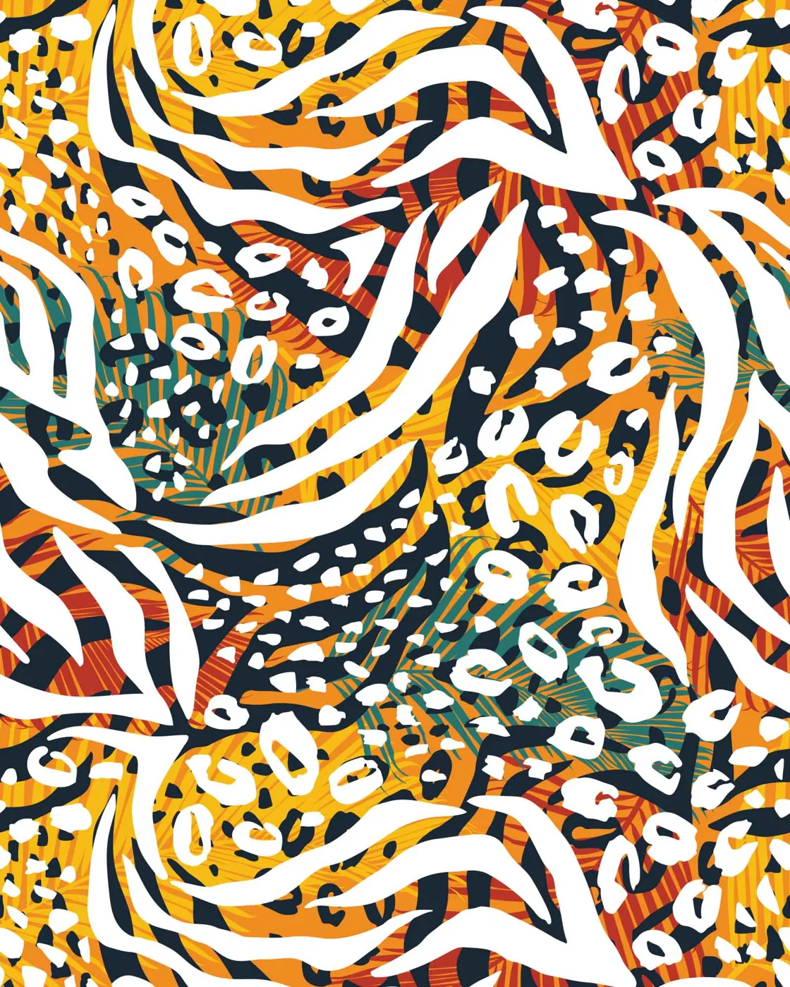 So Safari swimwear print on Carvico Brisbane Recycled fabric