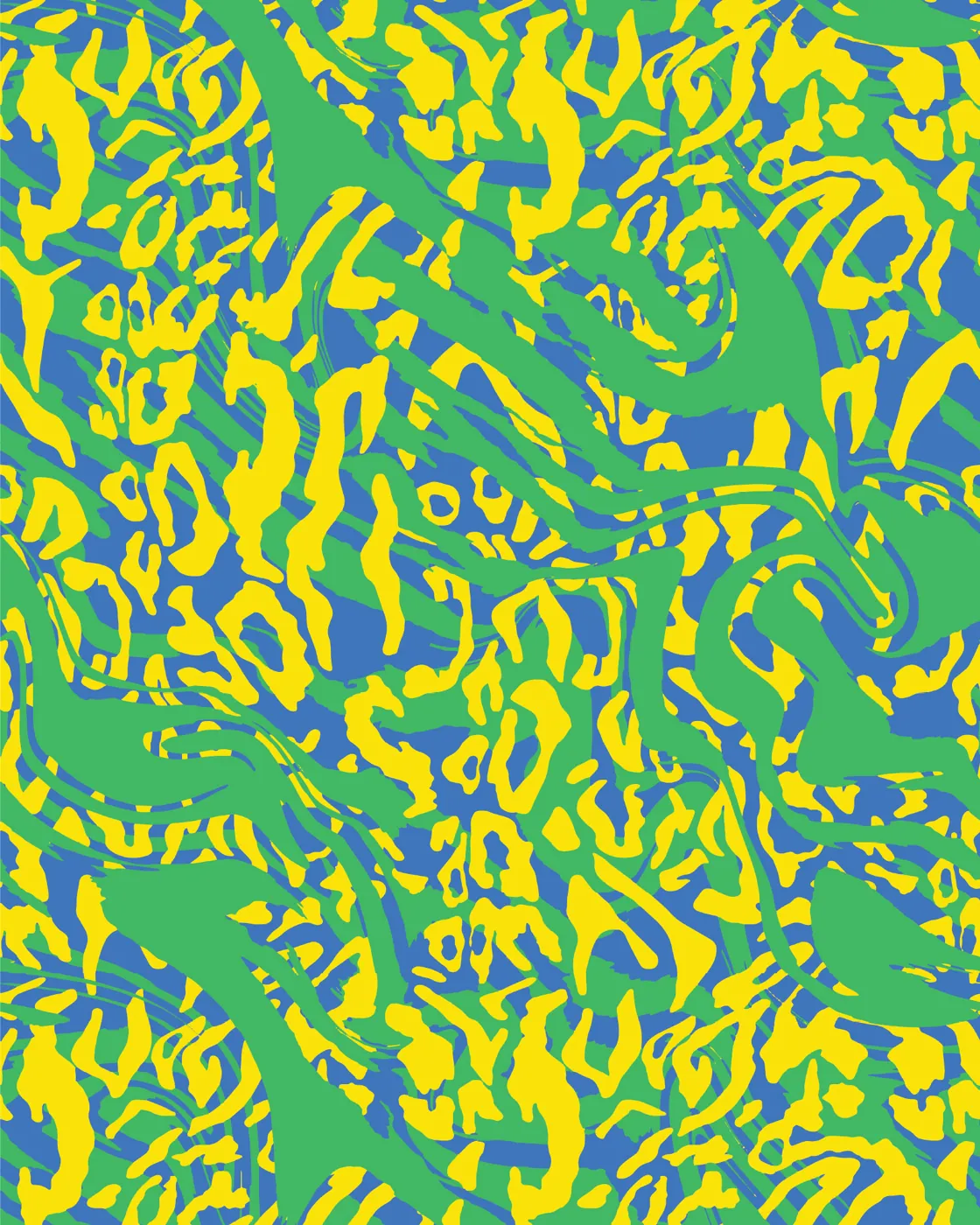 Carica swimwear print on Carvico Brisbane Recycled fabric