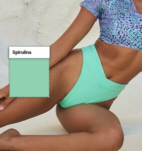 Spirulina in Carvico VITA (ECONYL®) fabric in Bali Swim