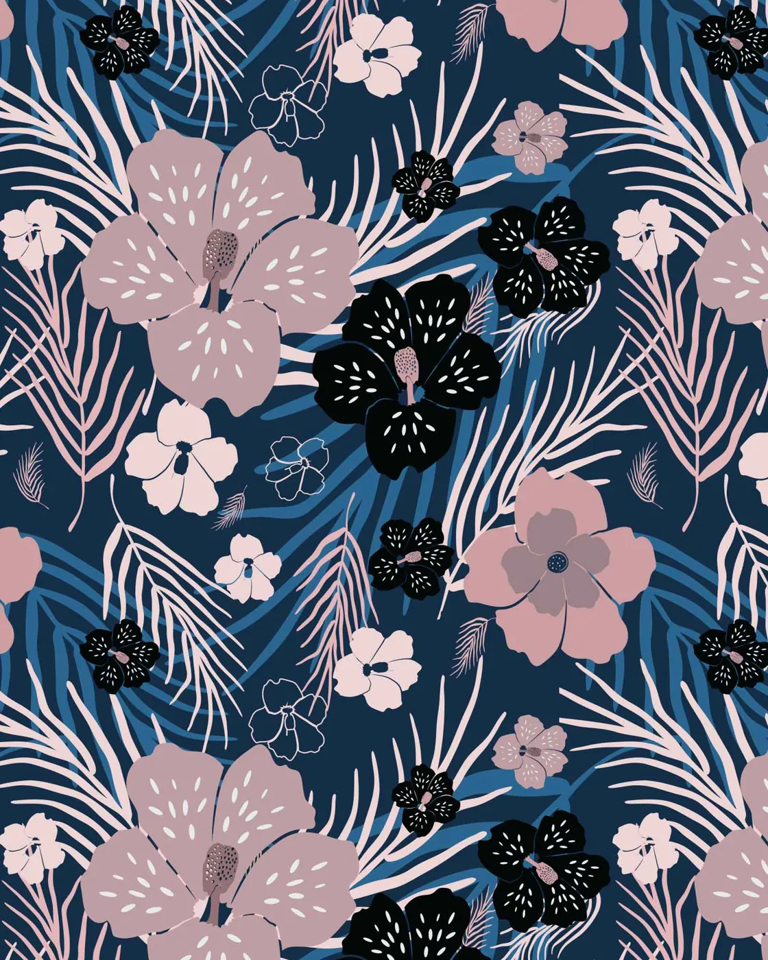 Tropics swimwear print on Carvico Brisbane Recycled fabric