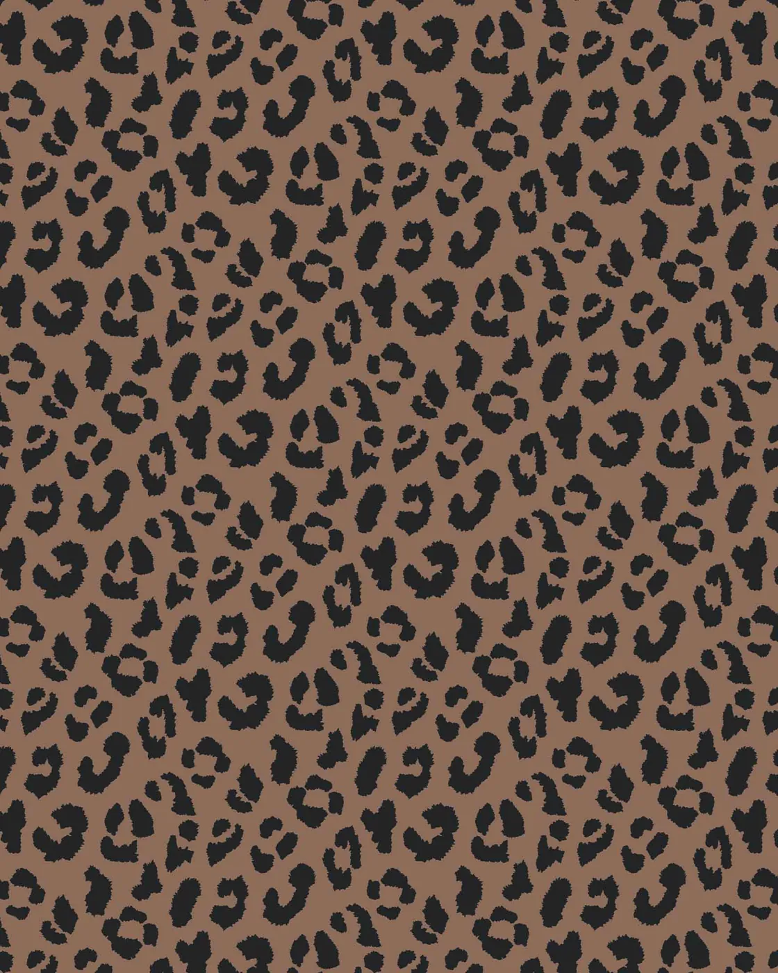 Leopard Black Brown swimwear print on Carvico Brisbane Recycled fabric