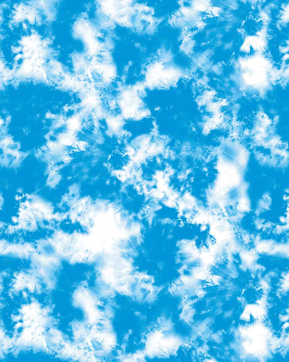 Tie Dye Super Blue swimwear print on Carvico Brisbane Recycled fabric