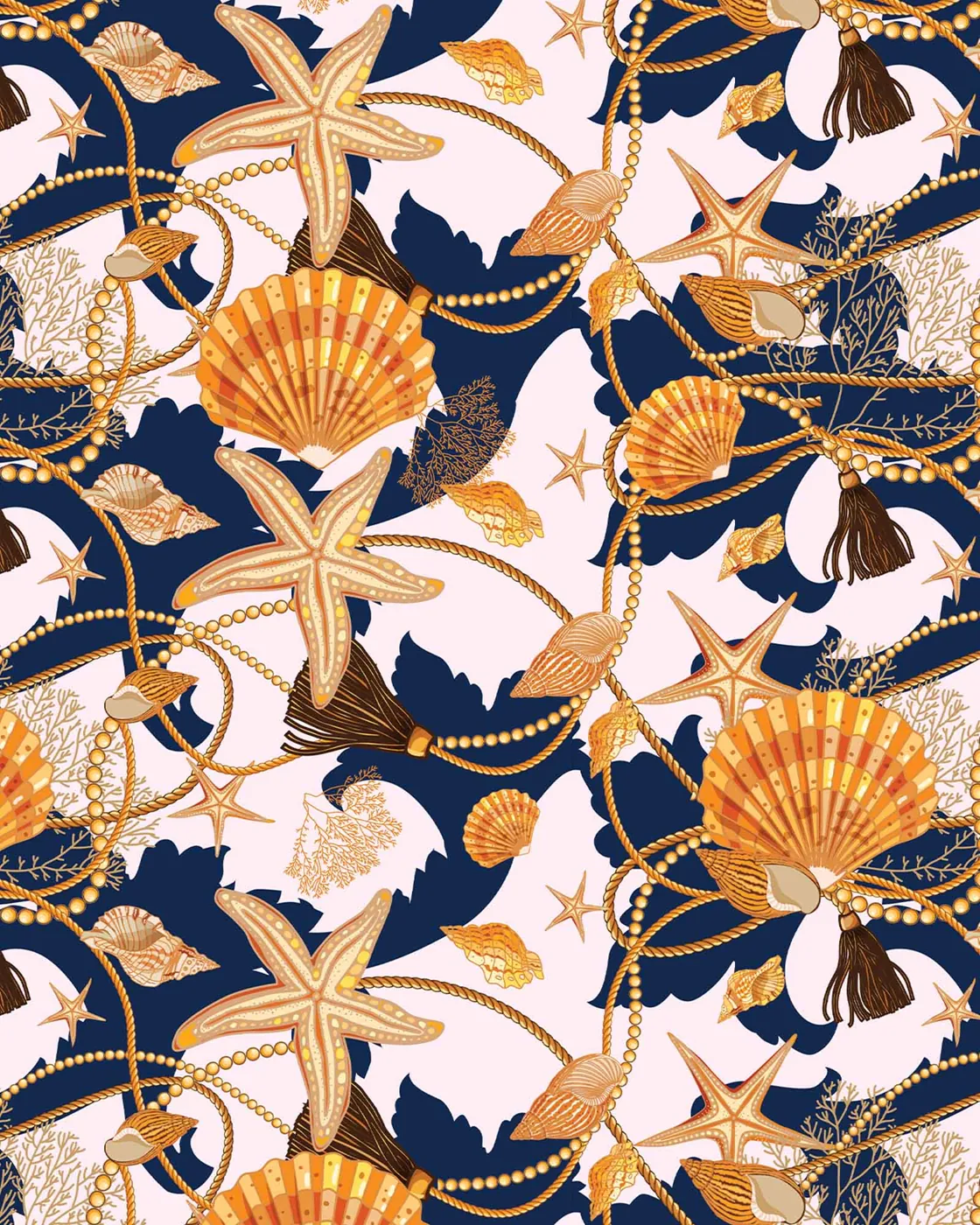 Oceanic Muse swimwear print on Carvico Brisbane Recycled fabric