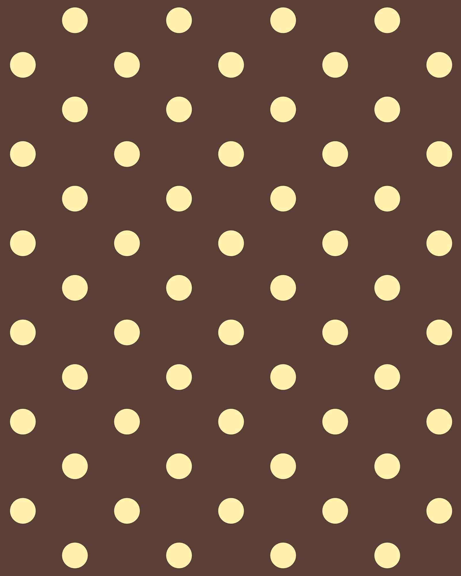 Polka Dots Brown swimwear print on Carvico Brisbane Recycled fabric