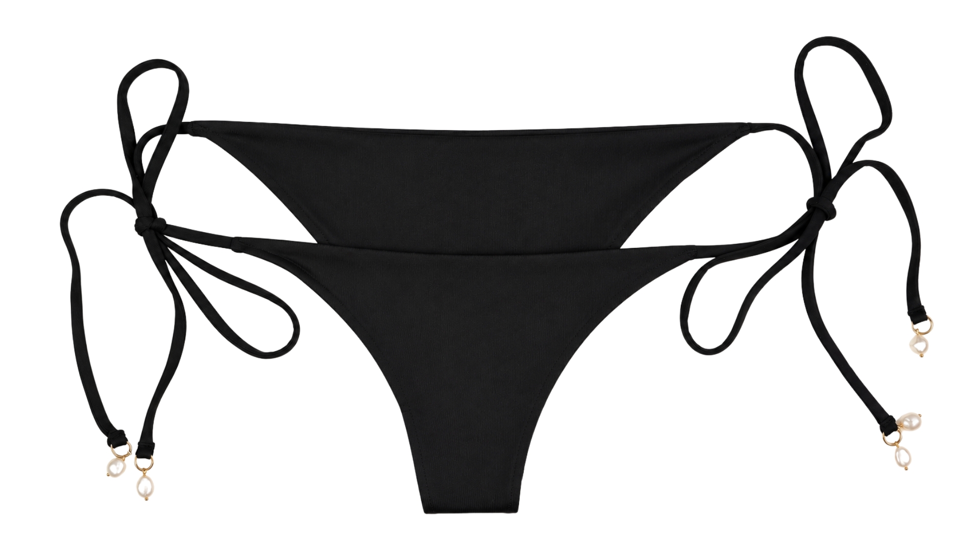 Inside of a Bali Swim bikini lined with the same fabric as the outside