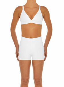 Gym to Swim Collection BSWA GS T02 B02 Power Bianco Front - Bali Swim