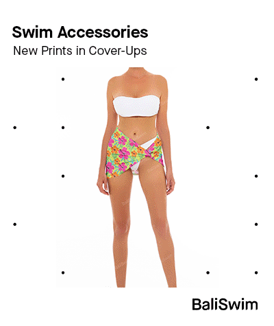 New Prints in Cover Ups by Bali Swim